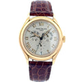 18K Patek Philippe Automatic Annual Calendar Men's Watch - 5035J Service Box