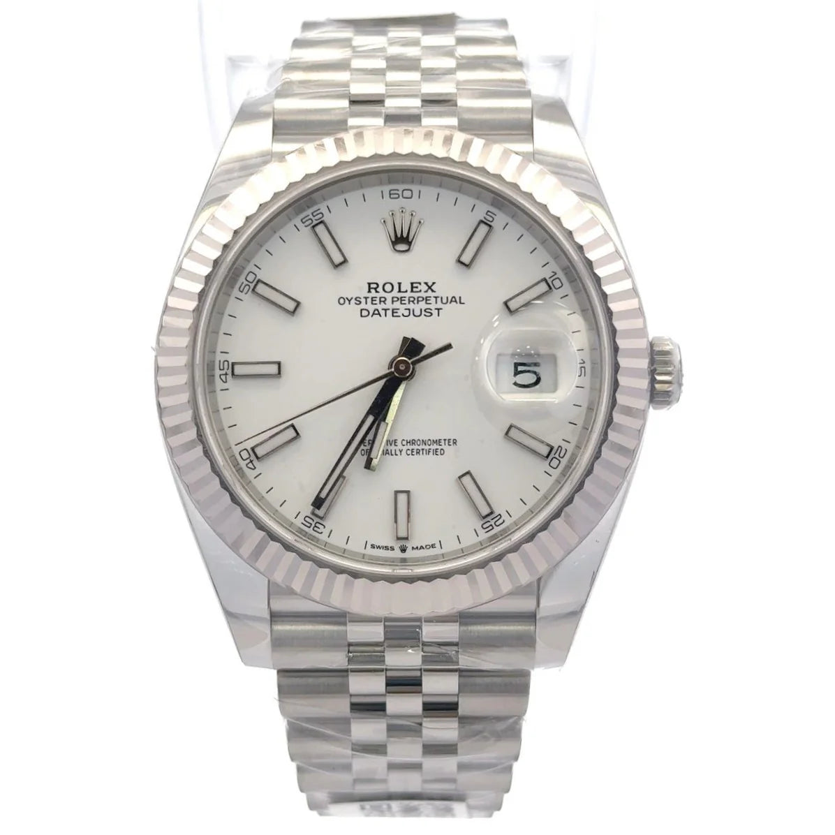 2024 Rolex 41mm Datejust #126334 - Jubilee Bracelet Fluted Bezel