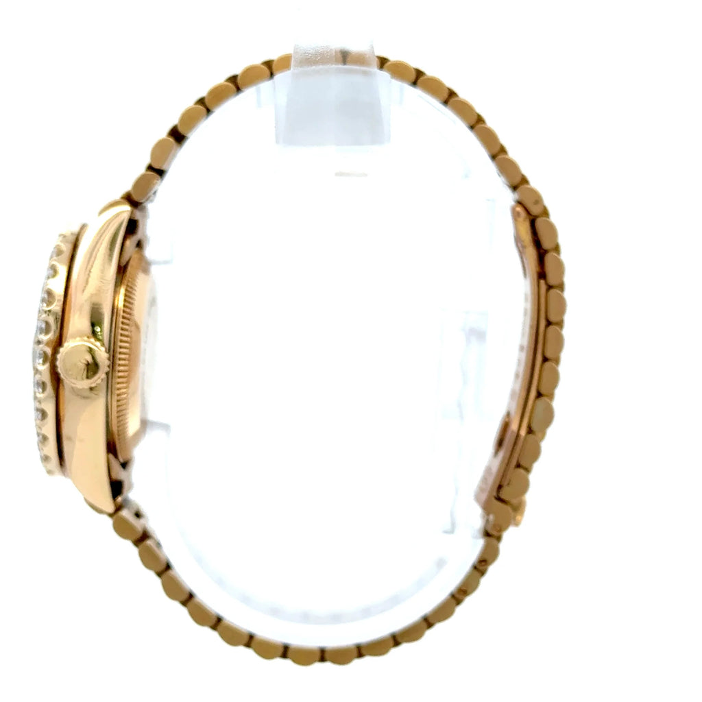 1990 Rolex DayDate Ladies #69174 - 26mm Presidential 18K Solid Yellow Gold
