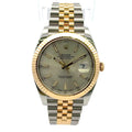 Rolex Datejust #126333 - Two Tone 41mm Fluted Bezel 18K Yellow Gold Jubilee Band