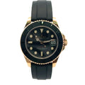 2021 Rolex Yacht-Master 2 #268655 - Black Dial & Bezel With Rubber Band