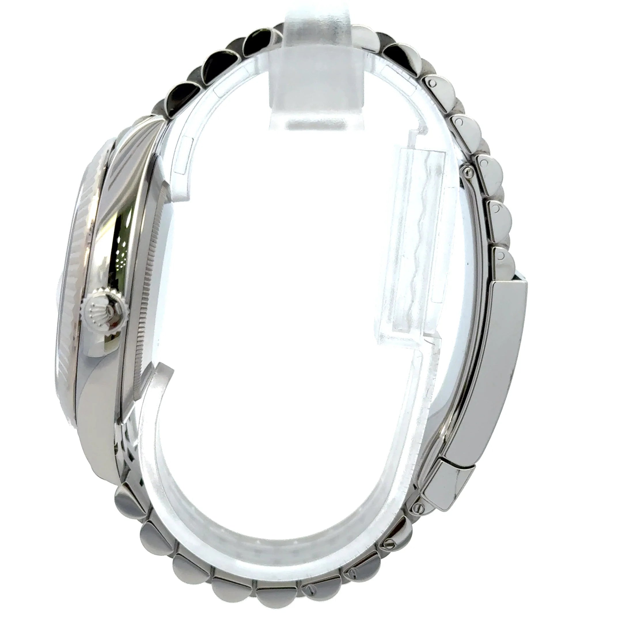 Rolex Datejust #126334 - 41mm Jubilee Bracelet MOP Diamond Dial Fluted Bezel 18K White Gold