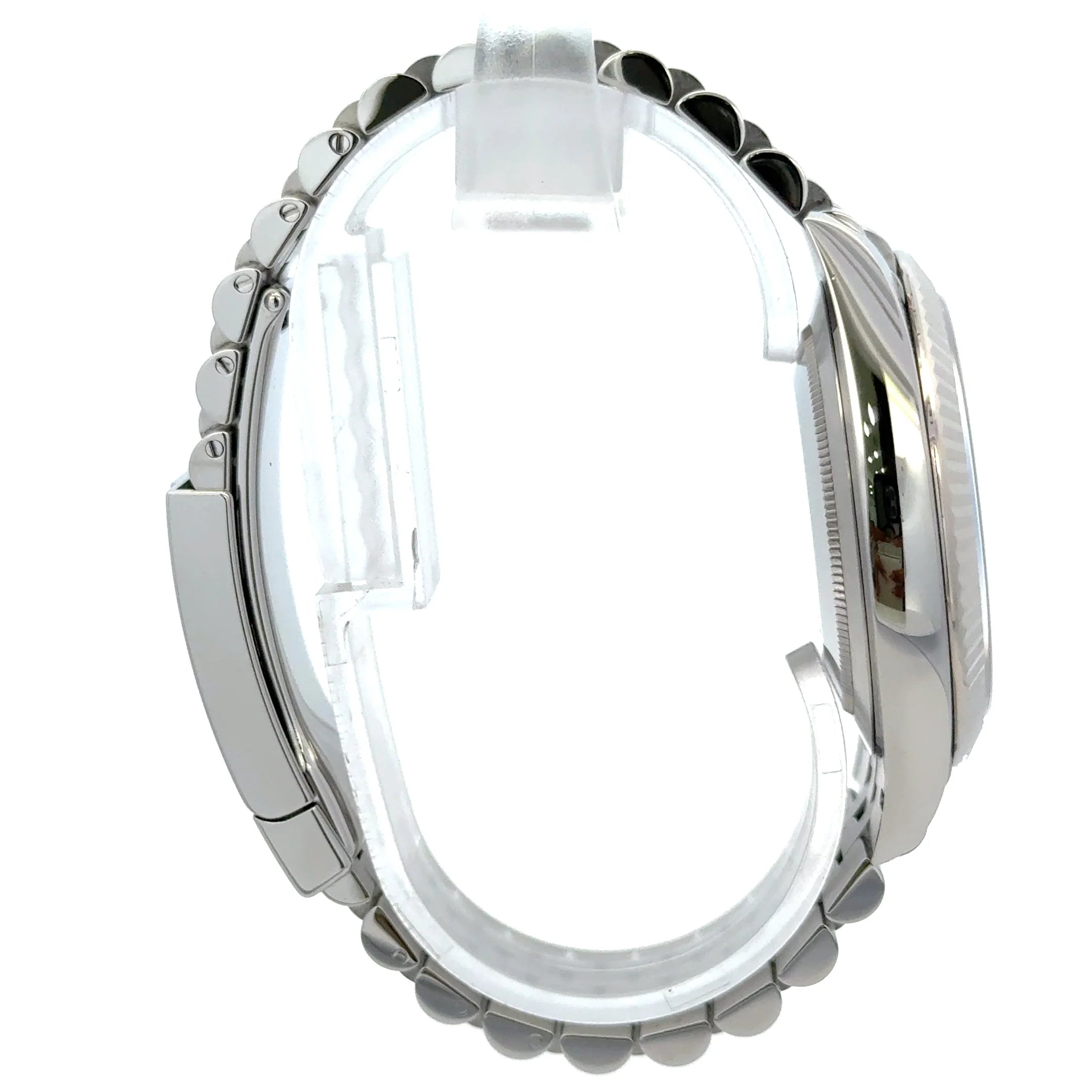 Rolex Datejust #126334 - 41mm Jubilee Bracelet MOP Diamond Dial Fluted Bezel 18K White Gold